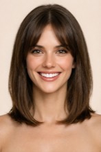 Curtain Bangs Lob