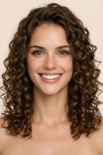 Shoulder Length Spiral Curls